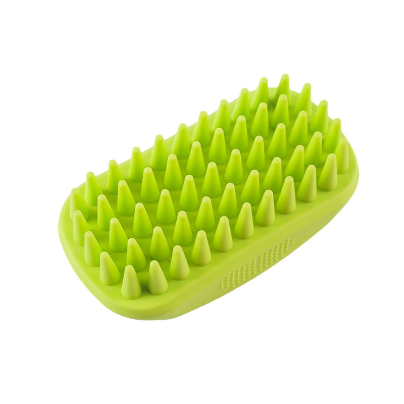 rubber dog brush for shedding