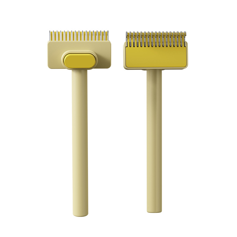 Dual-Action Bristle Grooming Tool
