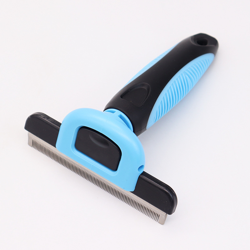 Safe Curved Blade Pet Brush