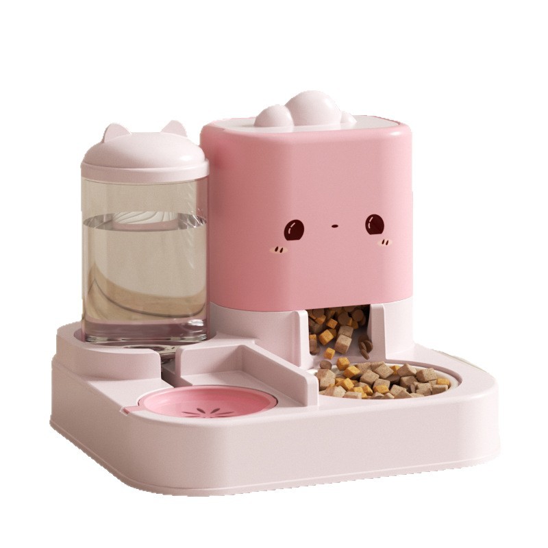 Filtered Transparent Pet Food Bucket