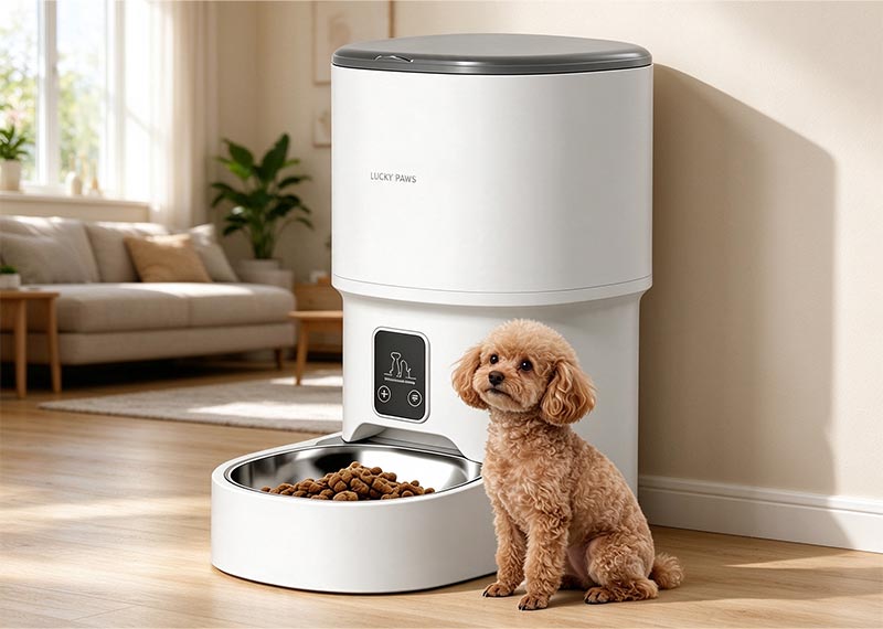 New Arrival: BoLo 2‑in‑1 Gravity Pet Feeder – No‑Power Automatic Feeding & Watering for Small Pets